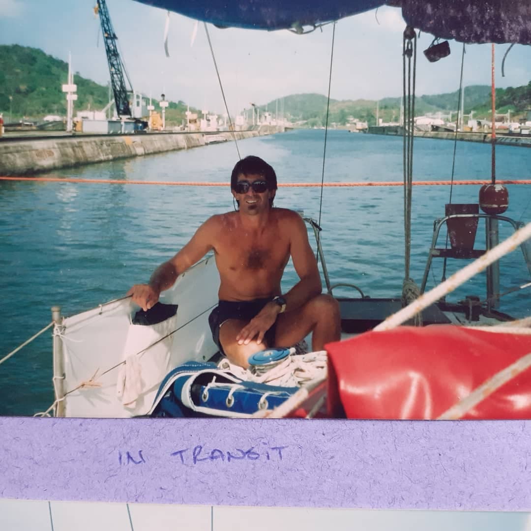 /10b Panama Canal glenn on boat.jpg